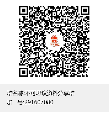 扫码加QQ-不可思议资源网